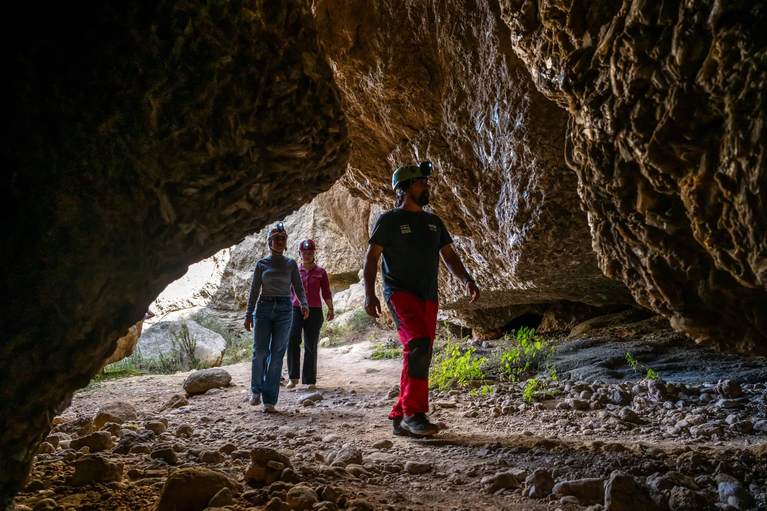 Entrada a la cueva