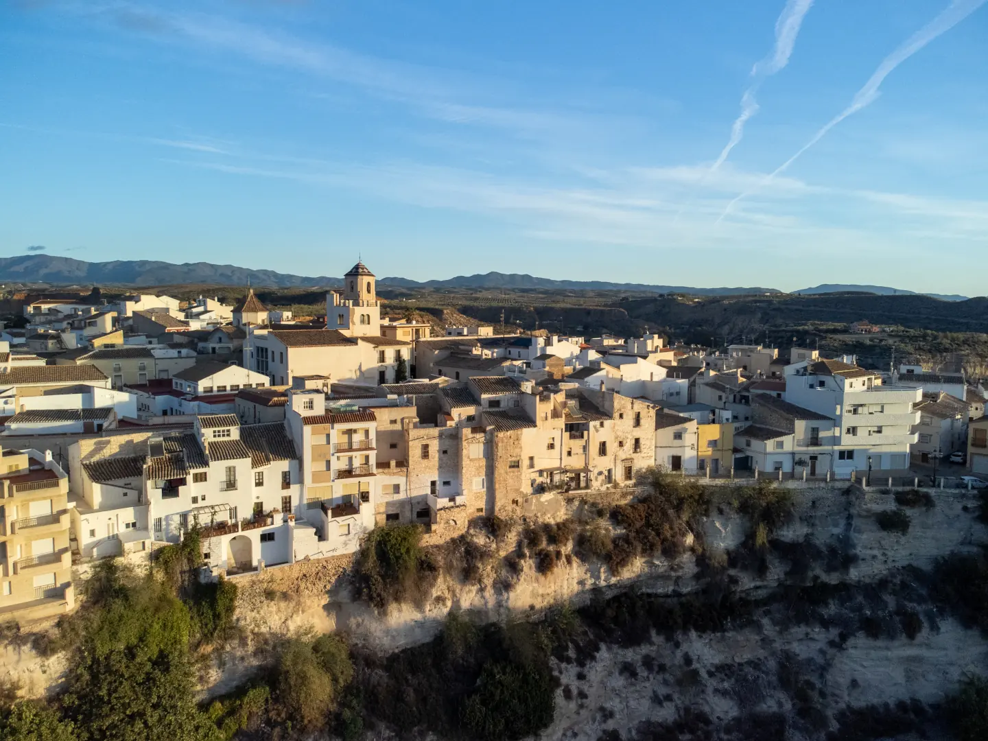Foto panorámica de Sorbas